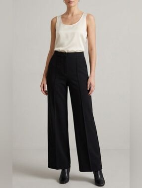 5 For $25✨️Womens Extra Small XS Pleaded High Waist Black Pants Office Trousers